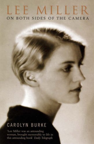 Book cover featuring a sepia-toned portrait of Lee Miller in profile.