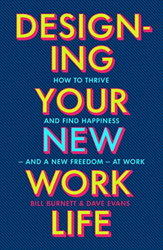 Book cover with bold, colorful text on a dark blue diagonal striped background.