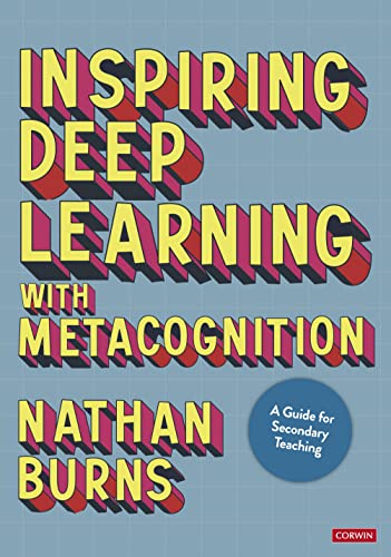 Book cover with bold, retro-style text: "Inspiring Deep Learning with Metacognition.
