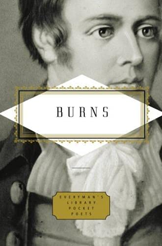 Portrait of Robert Burns on cover of small poetry book.