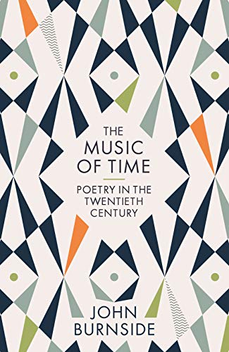 Book cover: "The Music of Time" by John Burnside, geometric pattern.