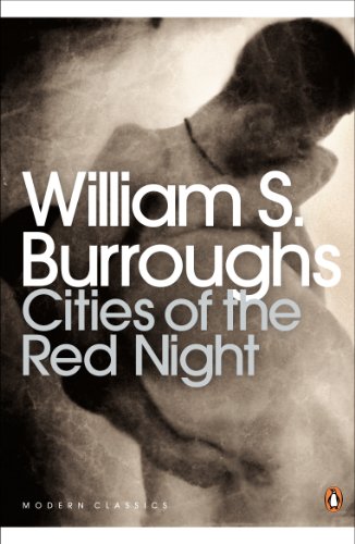 Book cover: "Cities of the Red Night" by William S. Burroughs.