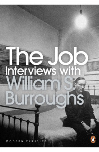 Book cover: “The Job” interviews with William S. Burroughs, portrait included.