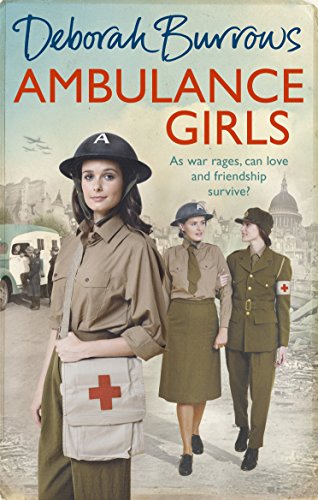 Book cover featuring three women in wartime ambulance uniforms.