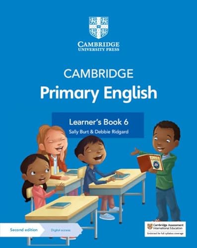 Cambridge Primary English Learner's Book 6 cover with an illustration of children in class.