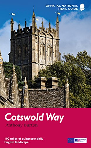 Book cover showing a stone church tower above trees with a pink title banner.