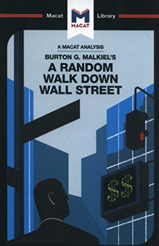 Book cover with abstract city scene and title "A Random Walk Down Wall Street".