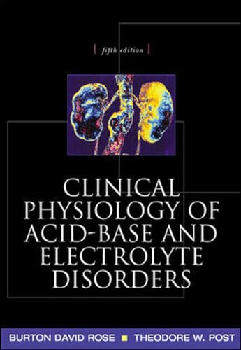 Book cover: "Clinical Physiology of Acid-Base and Electrolyte Disorders," fifth edition.