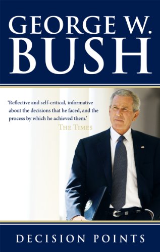 Book cover featuring former President George W. Bush in a suit.