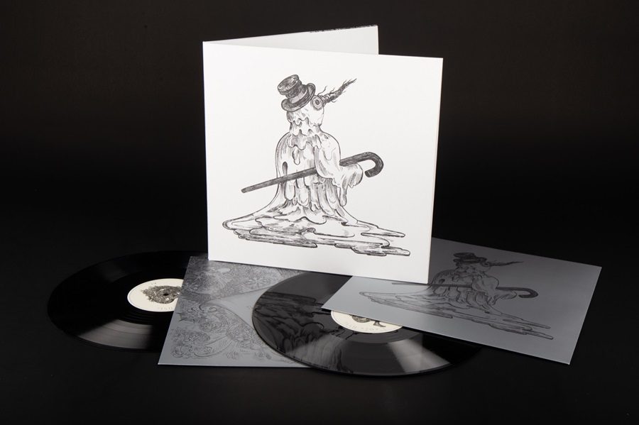 Kate Bush 50 Words For Snow vinyl record set with illustrated gatefold sleeve.