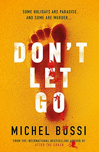 Book cover: yellow background, large red footprint, and bold white text.