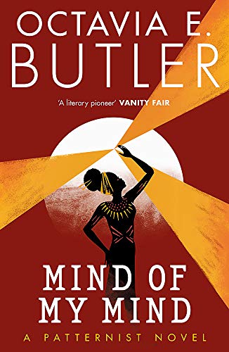 Book cover for "Mind of My Mind" by Octavia E. Butler, featuring a silhouetted figure.
