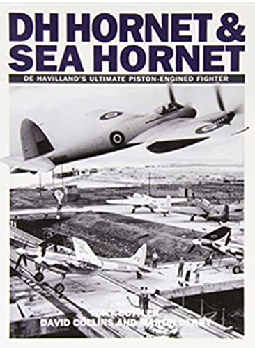 Book cover featuring a silver De Havilland Hornet fighter aircraft in flight.
