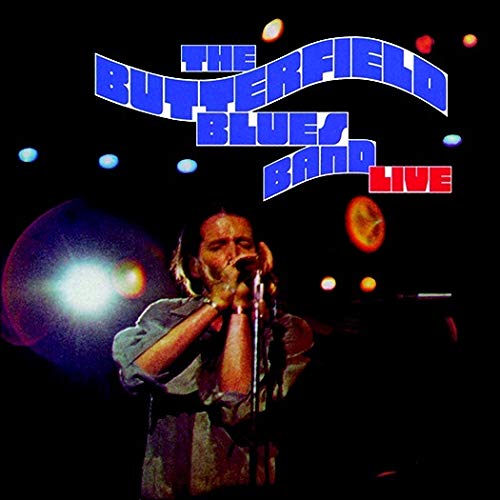 Album cover: The Butterfield Blues Band, a singer at a microphone.