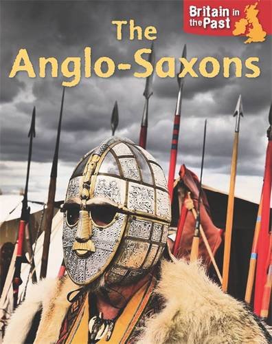 Book cover featuring an Anglo-Saxon warrior in a metal helmet with spears in background.