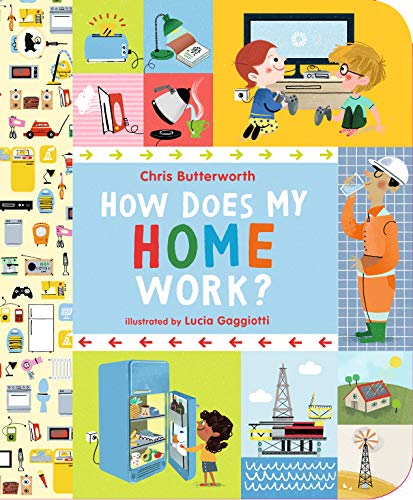 Book cover illustrating household items and children exploring how things work.