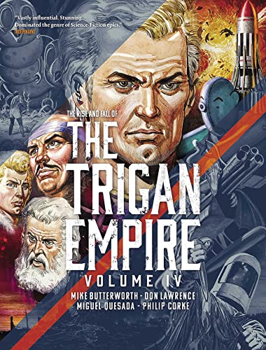 Cover of "The Rise and Fall of the Trigan Empire Volume IV" comic.
