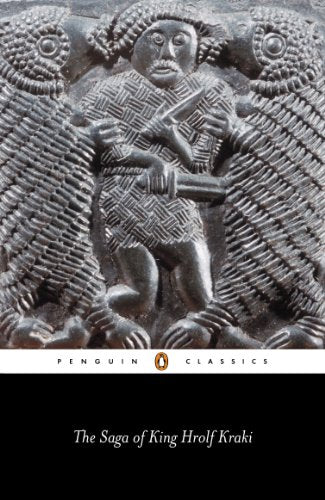 Stone carving of a bearded figure with birds, book cover.