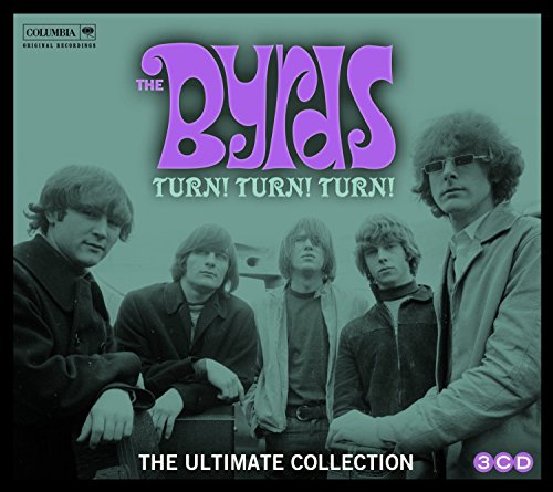 The Byrds album cover featuring a band portrait in sepia tones.
