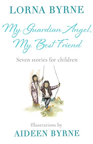 Book cover with title, illustration of a girl and angel on a swing.