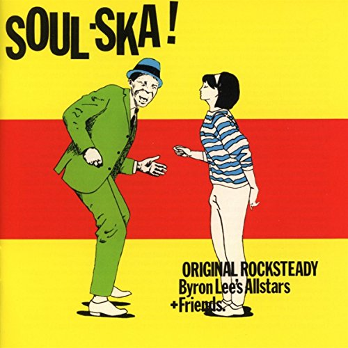 CD cover for Byron Lees All Stars’ “Soul Ska” featuring illustrated couple.