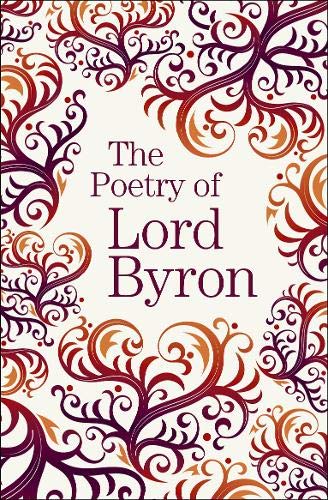 Book cover: “The Poetry of Lord Byron” with ornate floral design.