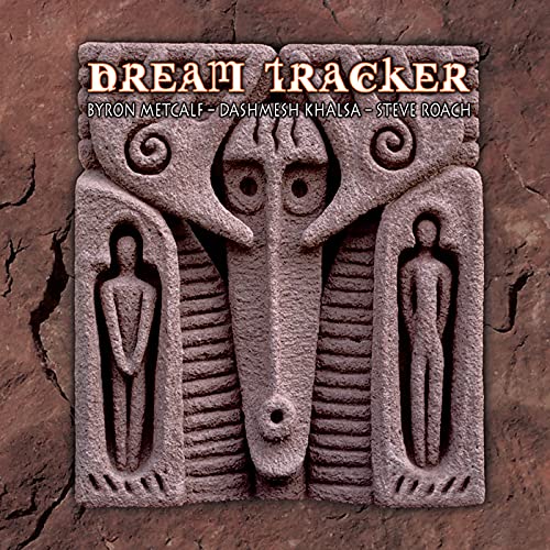 CD cover for "Dream Tracker" featuring a carved stone relief.