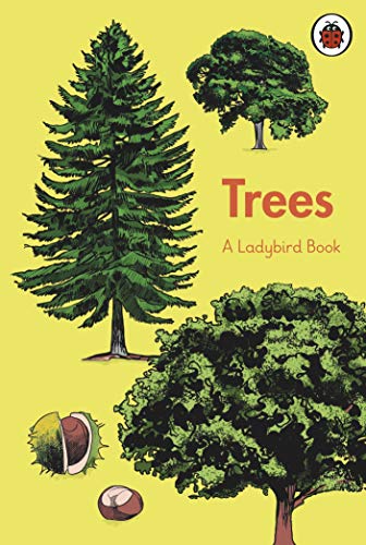 Vintage Ladybird book cover illustrating various trees and chestnuts.