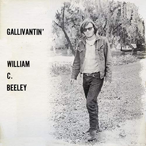 Black and white album cover featuring a man in sunglasses standing outdoors.