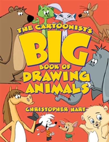 Book cover with cartoon animals: bear, cat, deer, elephant, and horse.