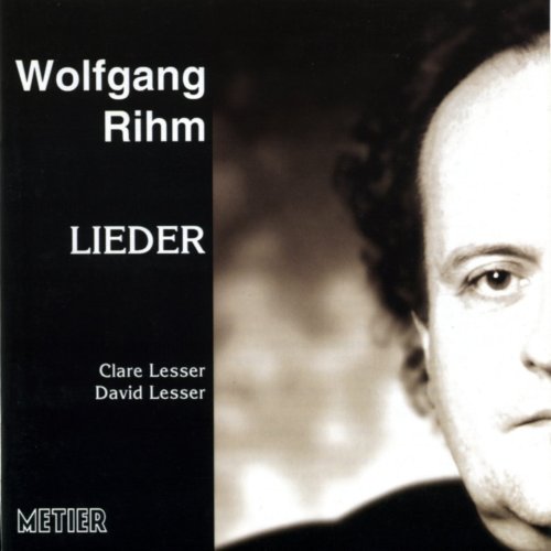 Black and white CD cover with a man's face and white text on the left.