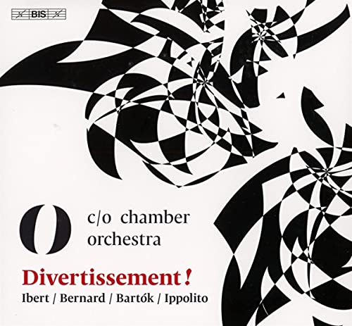 CD cover with abstract black and white optical illusion design.