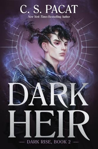 Book cover featuring a pale young man with dark horns against a purple background.