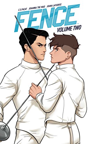 Fence Vol. 2" cover: two male fencers facing off with swords.