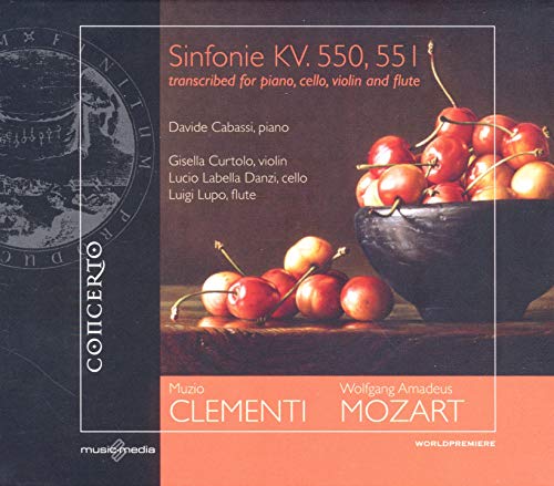 CD cover featuring cherries in a bowl and musical text.