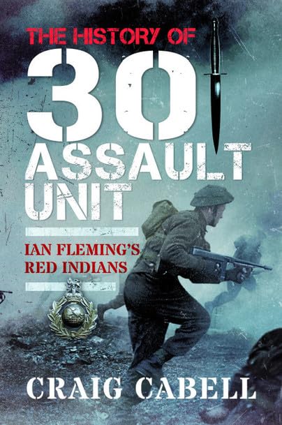 Book cover depicting a soldier with a weapon, titled “30 Assault Unit.”