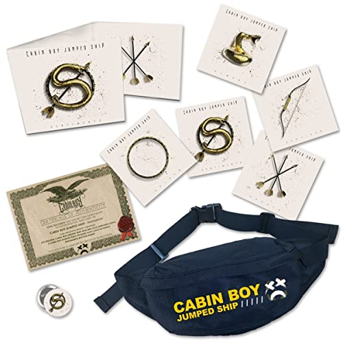 Limited edition CD with artwork, pin, certificate, and a fanny pack.