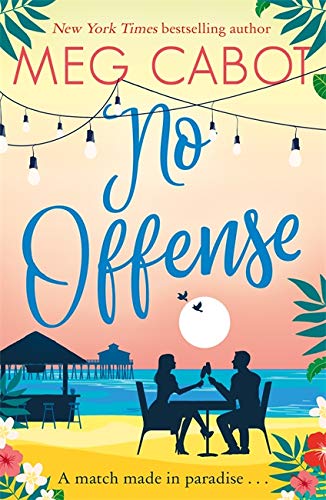 Book cover: “No Offense” with a couple silhouetted on a beach.
