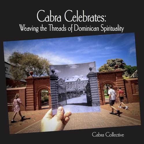 Book cover featuring a historic building and people walking outdoors.
