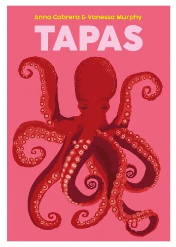Red book cover with large illustration of an octopus and title "TAPAS".