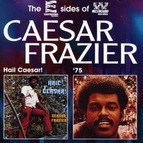 "CD cover with Caesar Frazier's image, 'Hail Caesar!' and '75' album artwork."