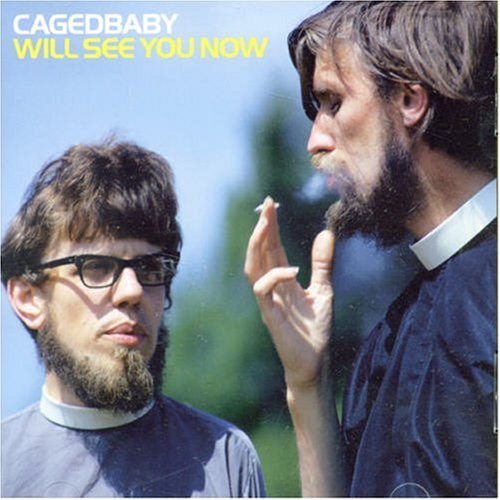 CD cover: Two men with beards and glasses, smoking outdoors.