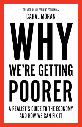 Book cover with bold black text on white background and a red border.