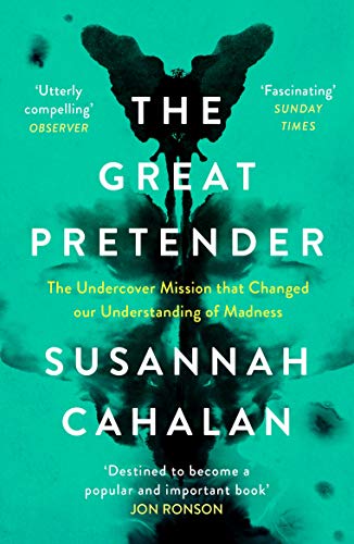 Book cover with teal background, large text, and a blurred Rorschach-like image.
