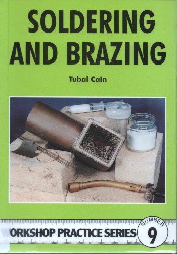 Book cover: "Soldering and Brazing" with tools and materials pictured.