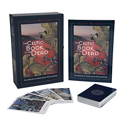 Two copies of "The Celtic Book of the Dead" with accompanying cards.
