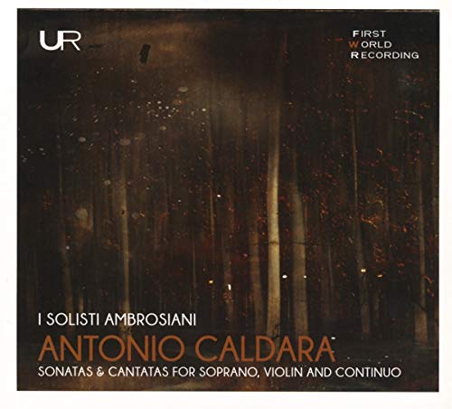 A CD cover featuring a dark forest scene with white and orange text overlay.