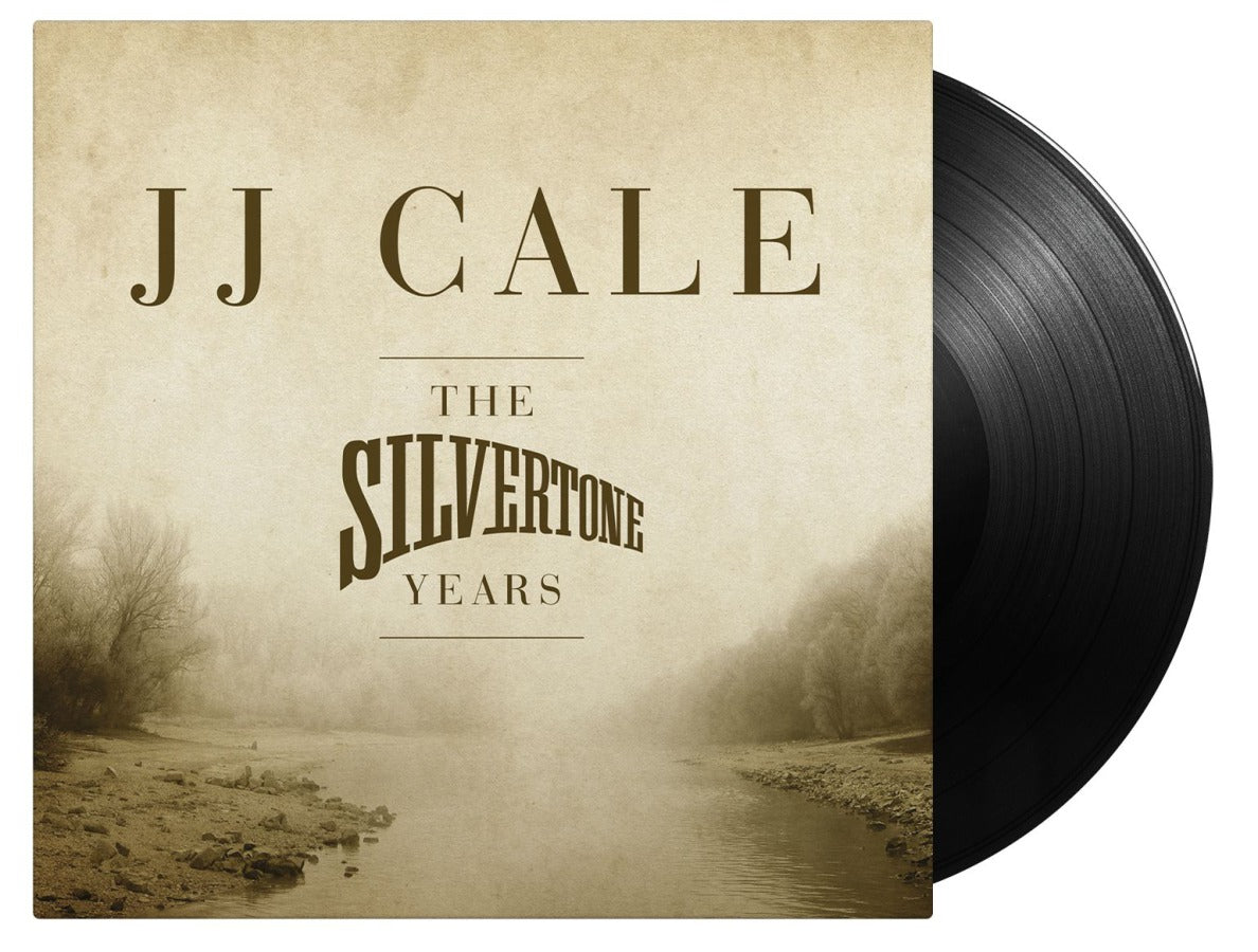 JJ Cale’s “The Silvertone Years” double vinyl record with landscape cover.