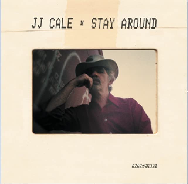 JJ Cale album cover: a man in a hat holding a cigarette.