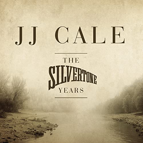 JJ Cale album cover with misty landscape and text details.